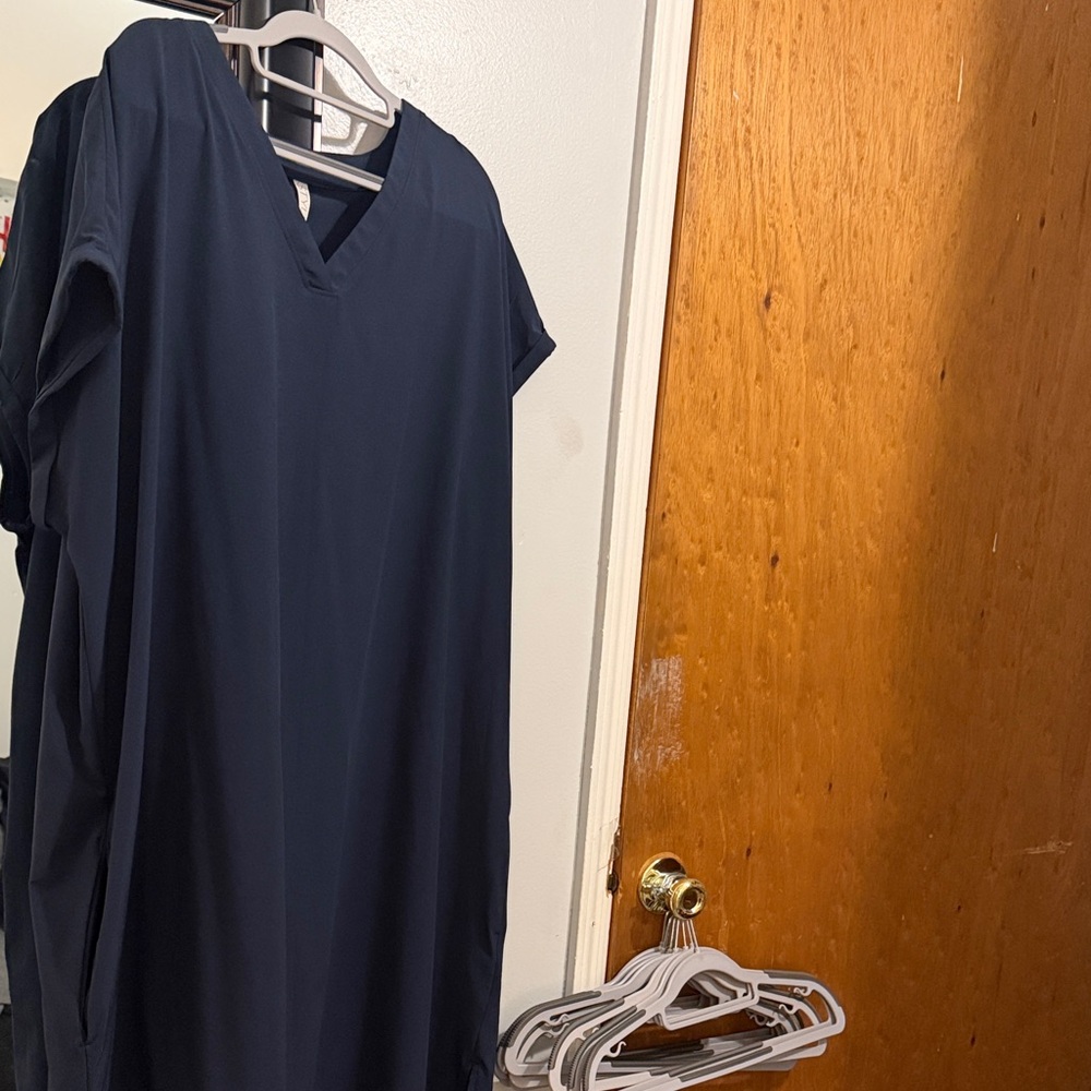 Navy V-Neck dress